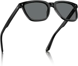 CARFIA Retro Acetate Polarized Sunglasses for Men UV400 Protection Driving Outdoor Anti-Glare Sun Glasses CA5354WS