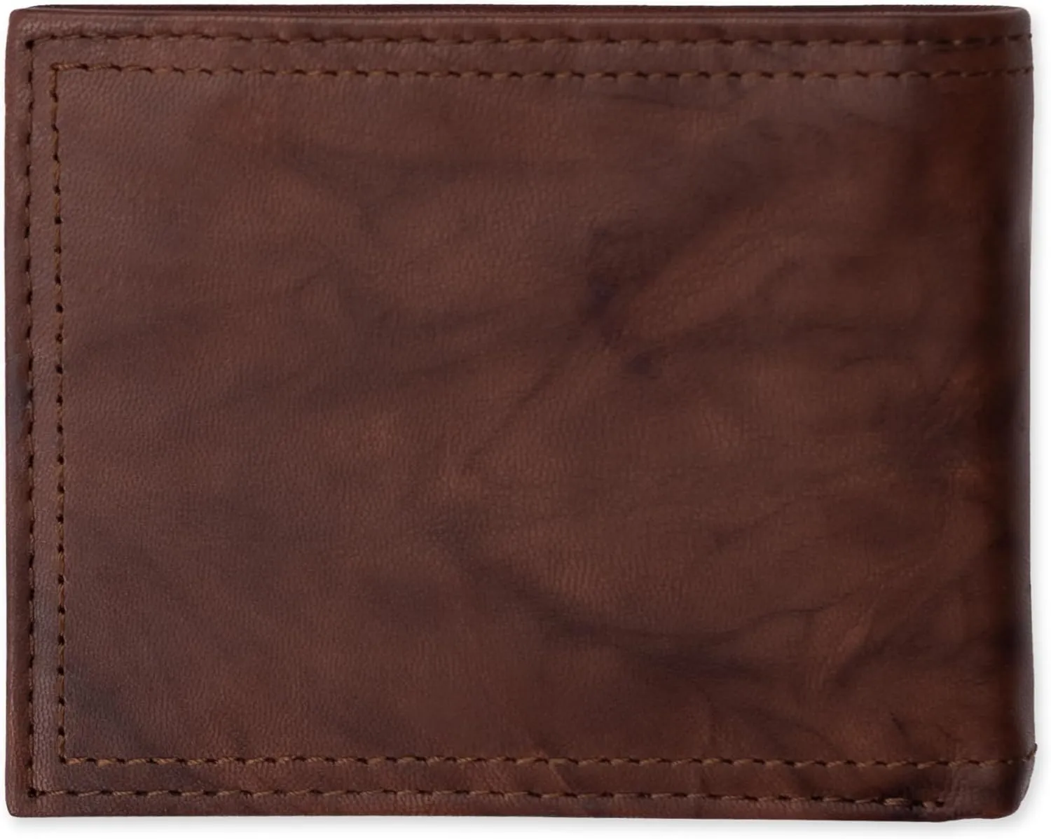 Dockers Men's Bifold Leather Wallet-Thin Slimfold Extra Capacity