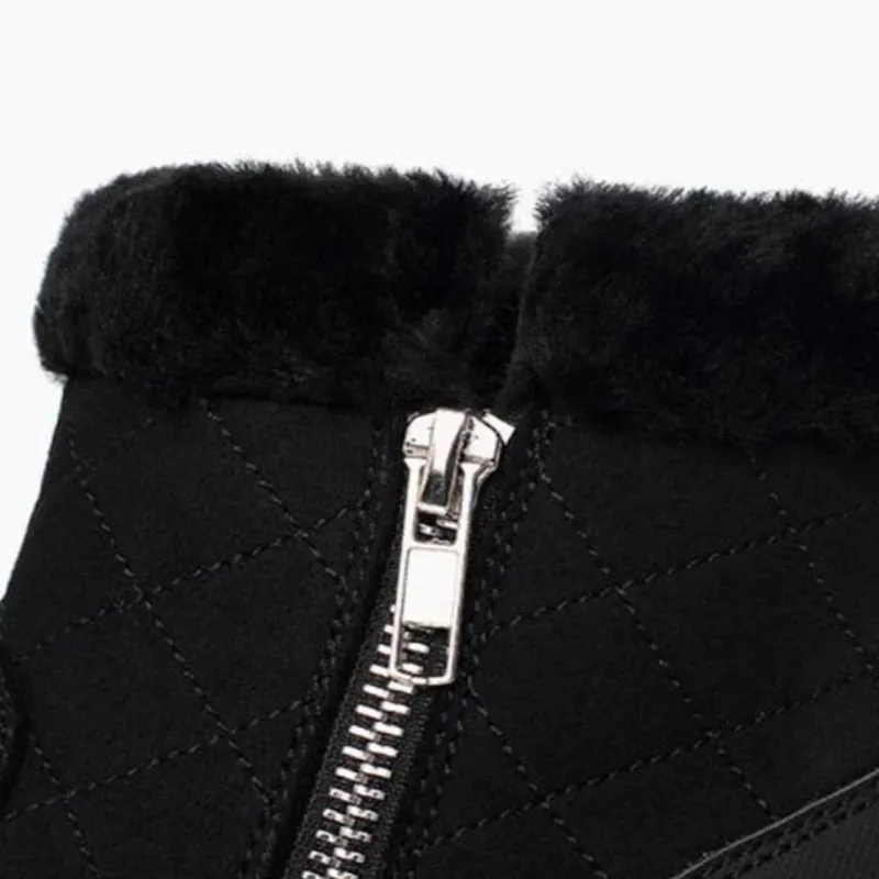 Dyavor Women Orthopedic Snow Ankle Boots Fur Warm Shoes