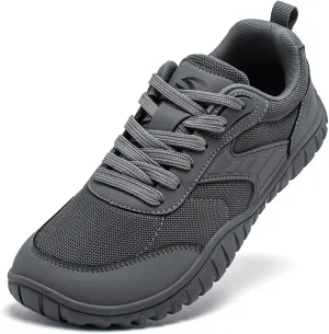 HOBIBEAR Wide Barefoot Shoes for Womens Mens Minimalist Trail Running Hiking Sneakers Comfortable Lightweight