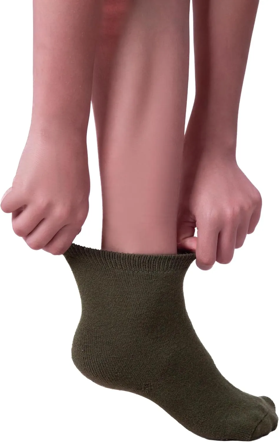 Madore Green 100% Merino Wool Socks for Boys Girls Kids Teens Australia Warm Soft Cold Winter Snow Ski Hiking Outfit