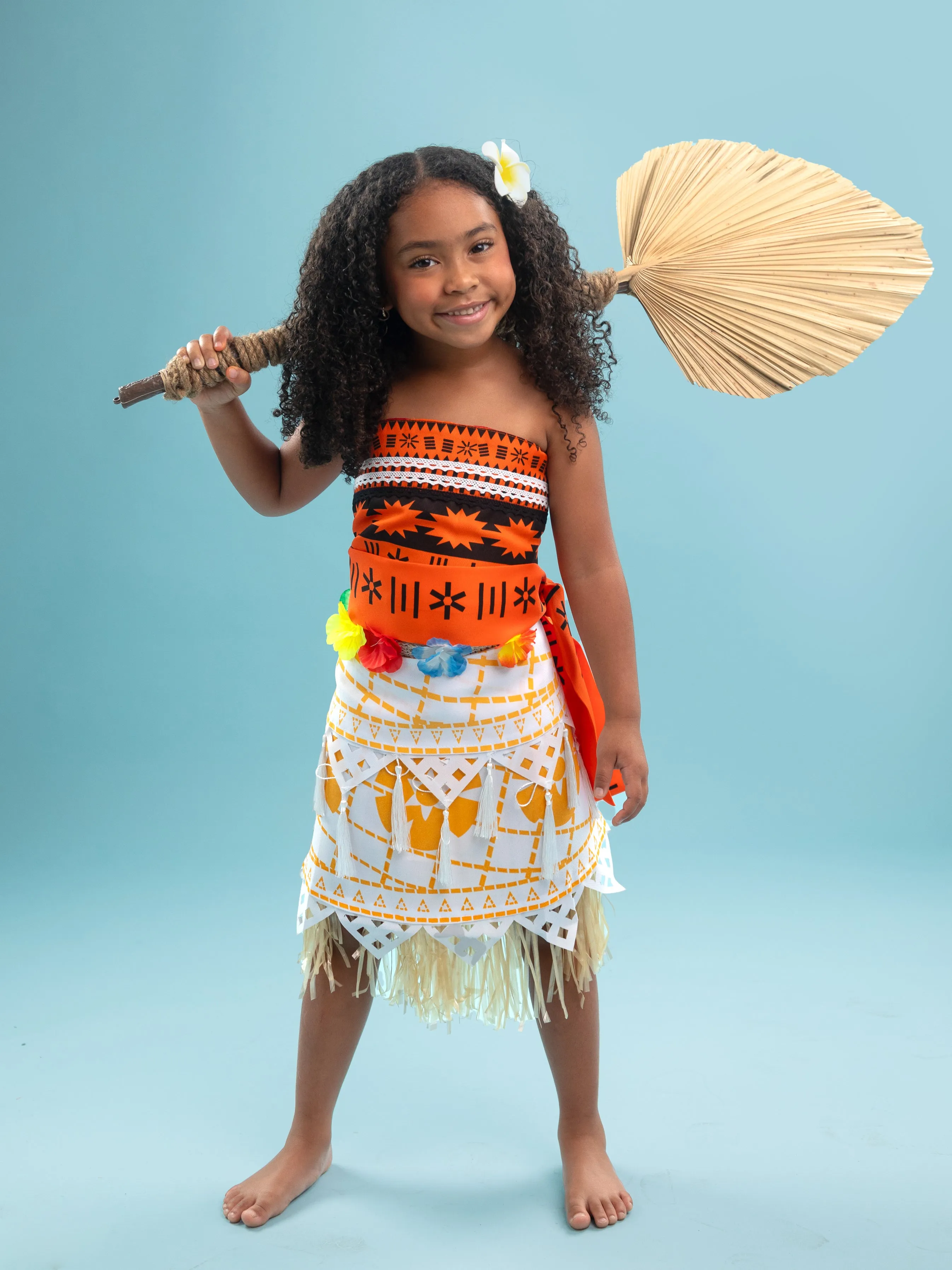 Mommy and Me Moana Halloween Costume