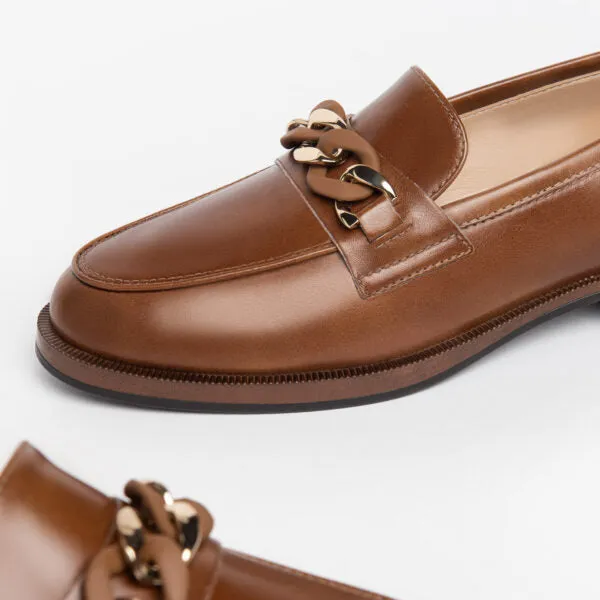 NEROGIARDINI WOMEN LEATHER MOCCASINS IN BLACK AND BROWN