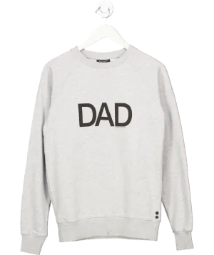 Ron Dorff Grey Organic Cotton Dad Sweatshirt UK XS