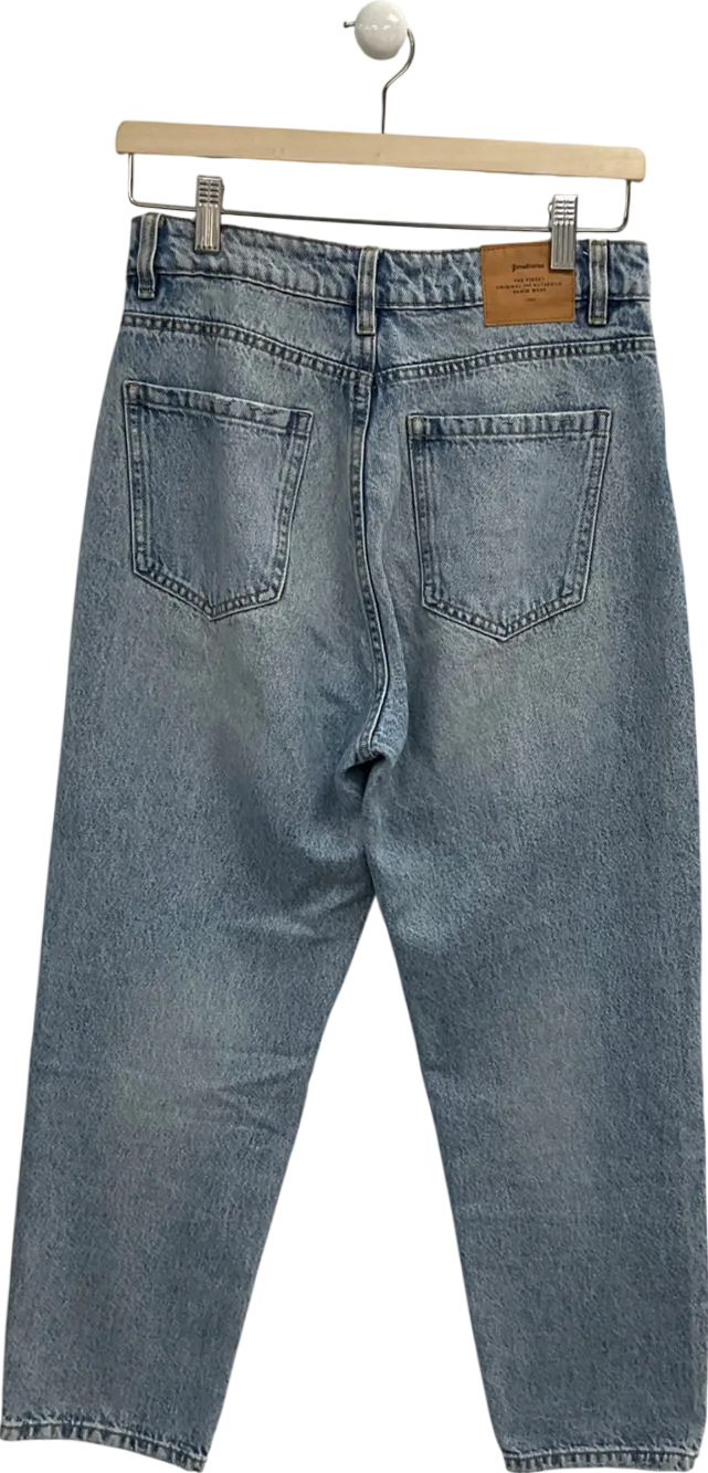 Stradivarius Blue Mom Jeans UK 10