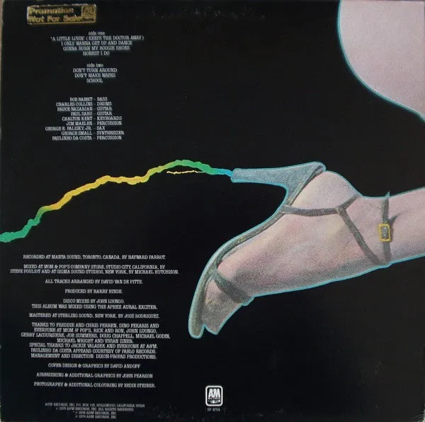 The Raes - Dancing Up A Storm (LP, Album, Promo) (NM or M-)
